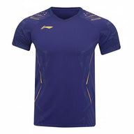 Li-Ning Badminton T-shirt - Li-Ning International New Blue Unisex - SportYouUp Europe