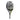 Hundred Padel-Schläger Solara Apex - Weiß/Gold