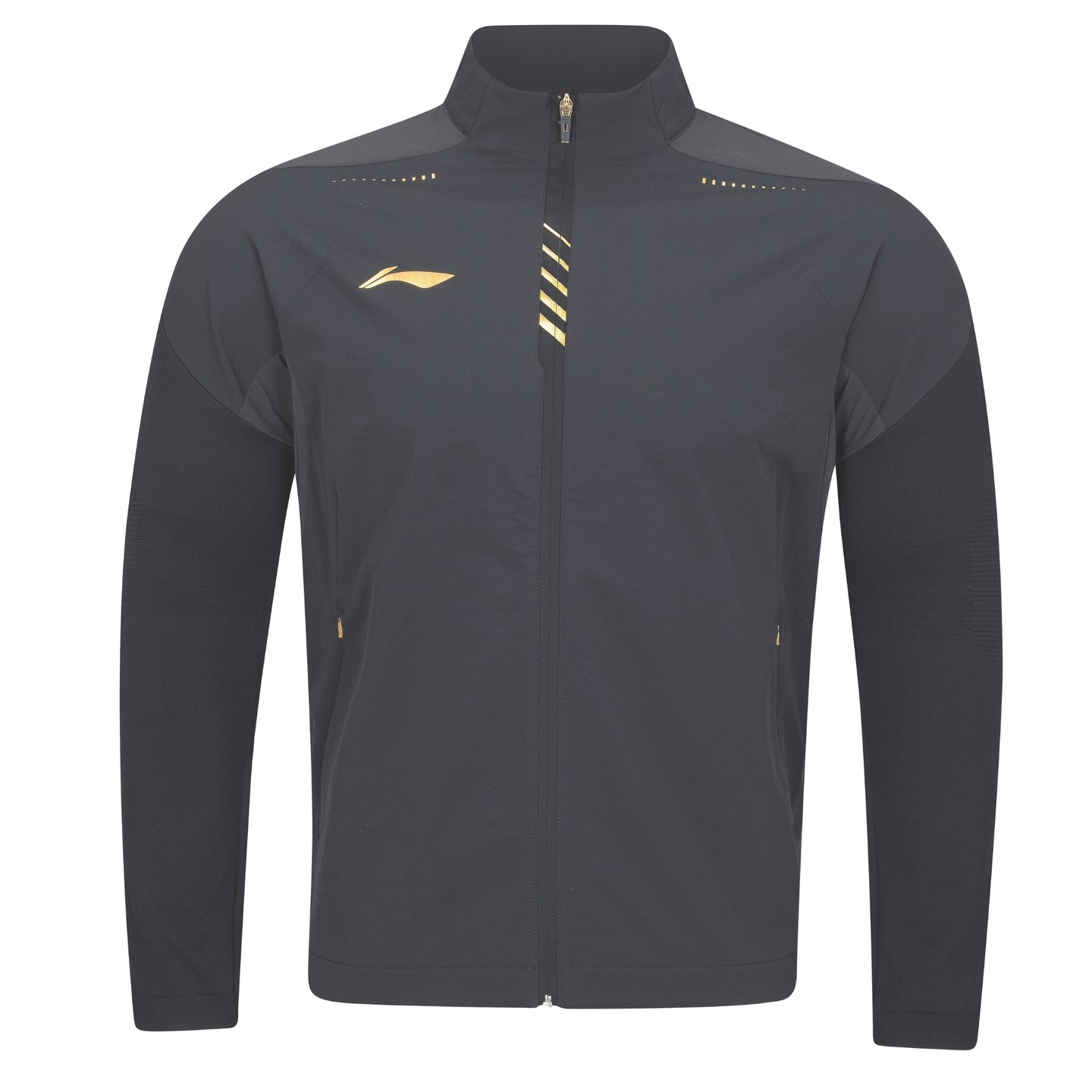 Li-Ning Badminton Træningsjakke - Li-Ning Jacket Go Black Unisex - SportYouUp Danmark