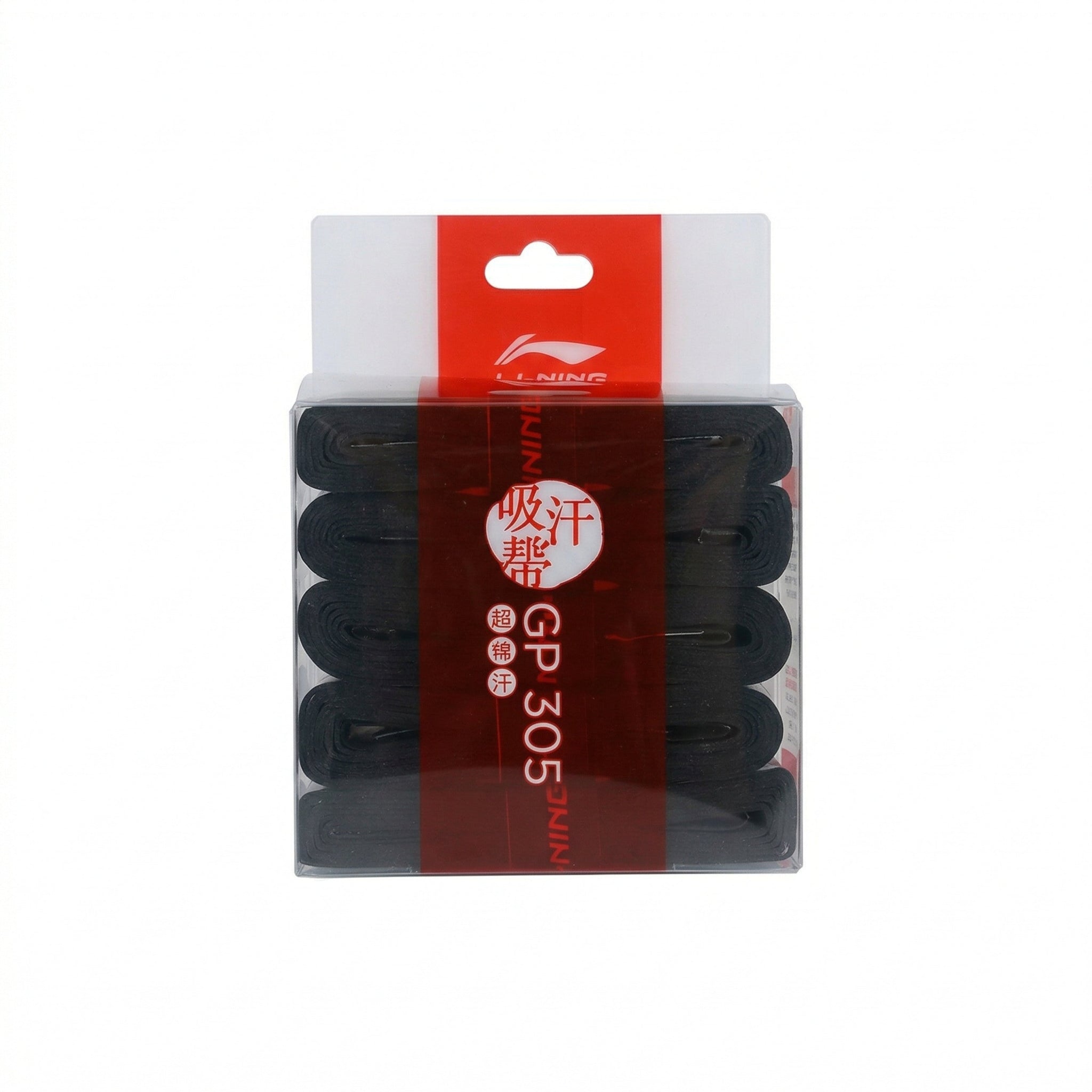 Li-Ning GP305 5-Pack (Schwarz)