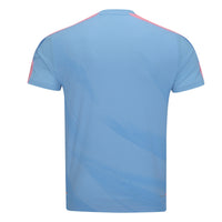 Li-Ning Badminton T-Shirt - Li-Ning Float Light Blue Unisex - SportYouUp Danmark