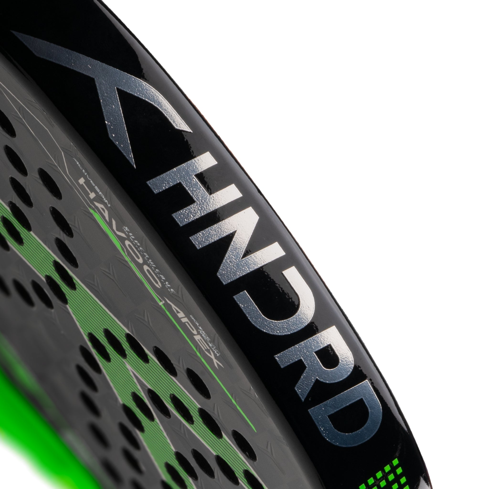 Hundred Padel Schläger Havoc Apex - Schwarz/Grün