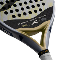 Hundred Padel-Schläger Solara Apex - Weiß/Gold