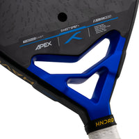 Hundred Padel Schläger Havoc Apex Singular - Schwarz