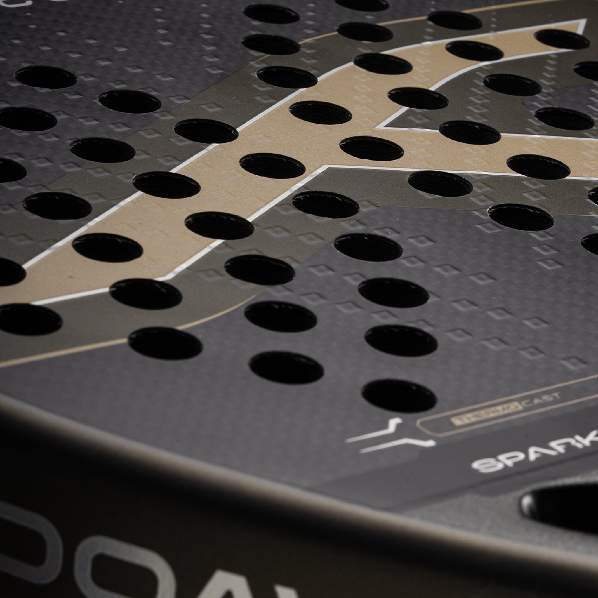 Hundred Padel Schläger Havoc Spark - Dunkelgrau