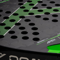 Hundred Padel Schläger Havoc Apex - Schwarz/Grün