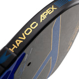 Hundred Padel Schläger Havoc Apex Singular - Schwarz