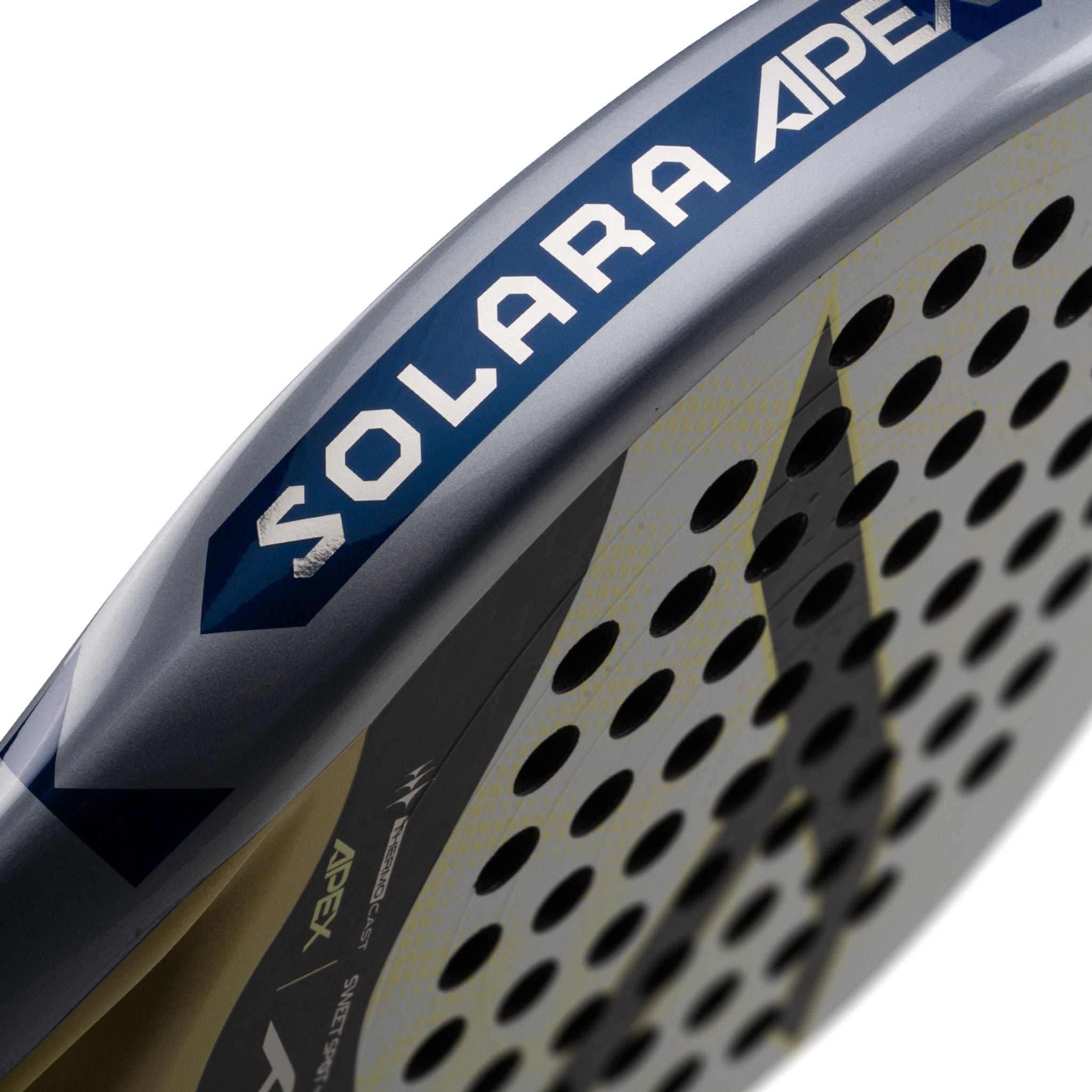 Hundred Padel-Schläger Solara Apex - Weiß/Gold