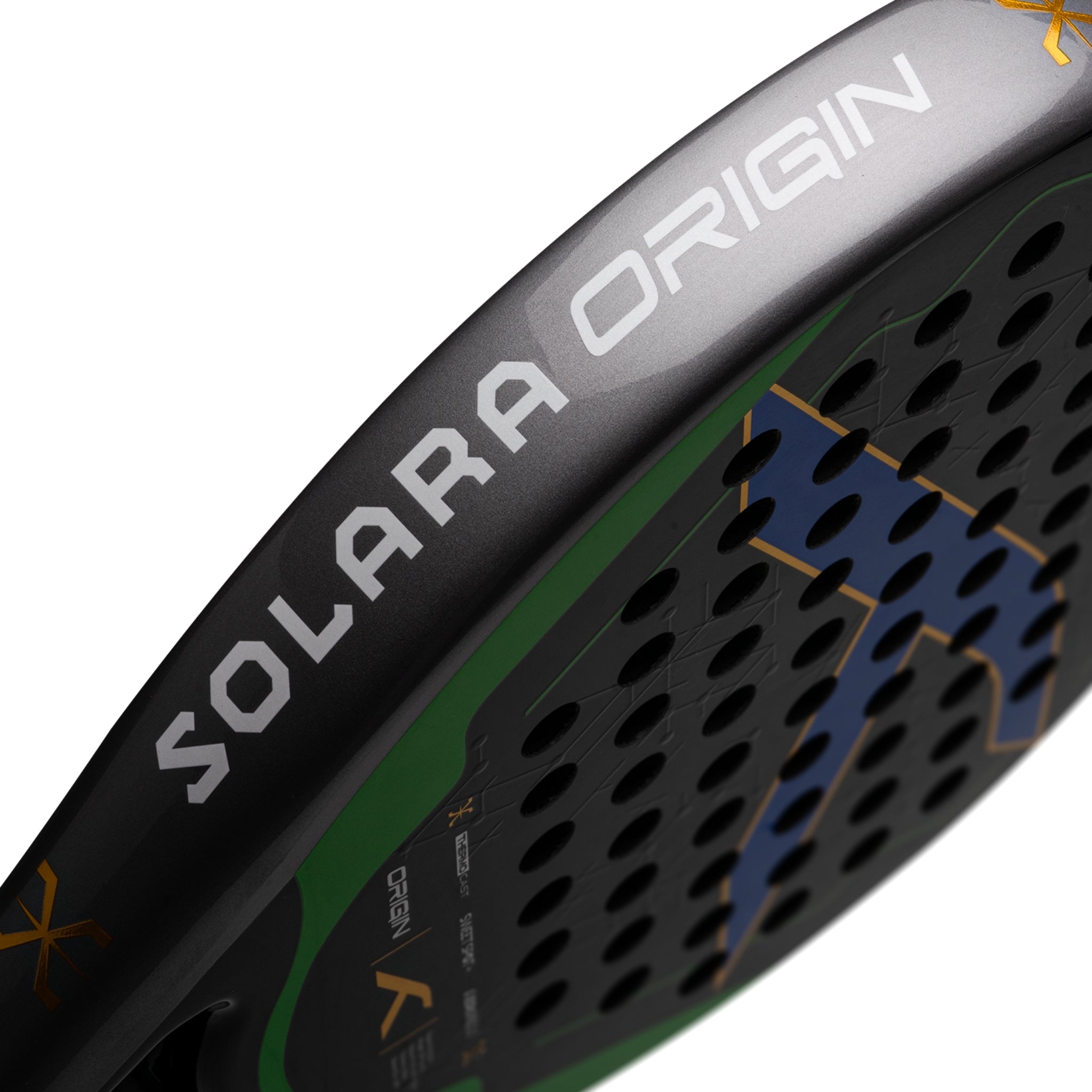 Hundred Padel Schläger Solara Origin - Schwarz/Grün