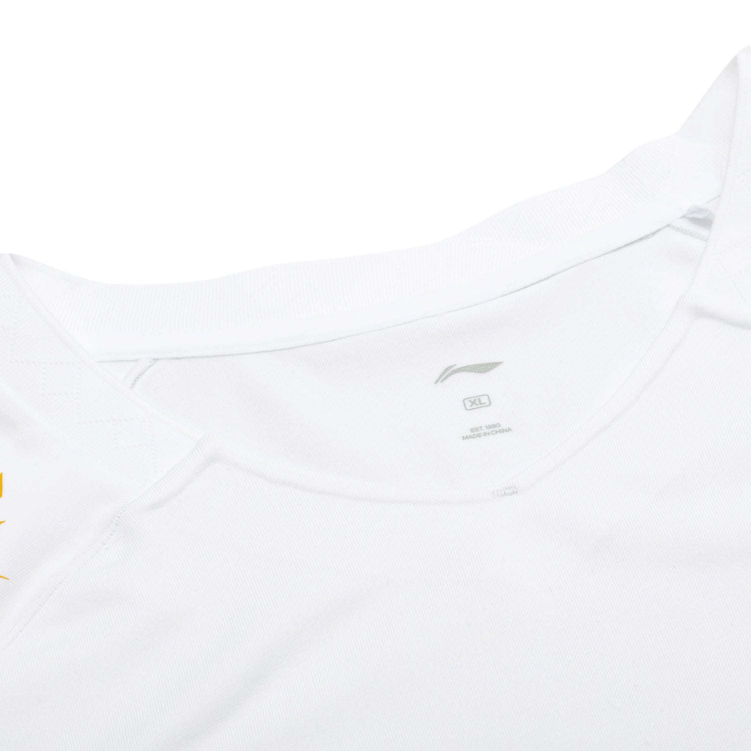 Li-Ning Badminton T-shirt - Li-Ning International New White Unisex - SportYouUp Europe