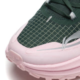 Li-ning Running Shoes - Li-Ning Trail Dilu V2 Dark Green/Pink - SportYouUp Europe