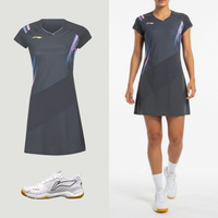 Li-Ning Side Effect Schwarzes Kleid