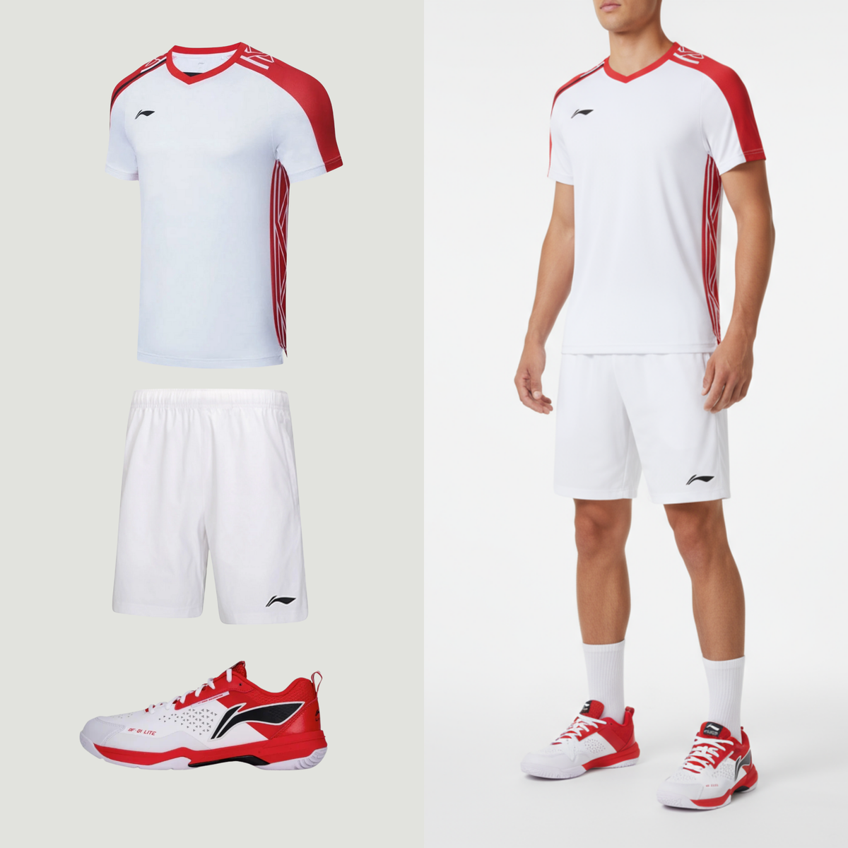 Li-Ning Simple Life Weiß Unisex