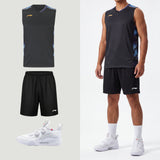 Li-Ning Polar Stripes Black Tanktop