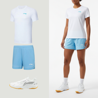 Li-Ning Single Stripe Blau Damen