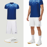 Li-Ning Champion Blau Streifen Unisex