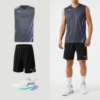 Li-Ning Side Effect Schwarz Tanktop