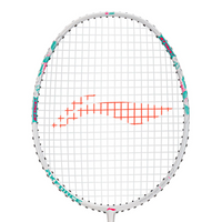 Li-Ning Badminton Racket - Li-Ning AXForce Big Bang White - SportYouUp Europe