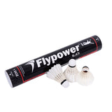 Badminton shuttlecocks - Flypower Black - SportYouUp Europe