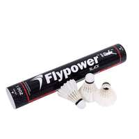 Badminton shuttlecocks - Flypower Black - SportYouUp Europe