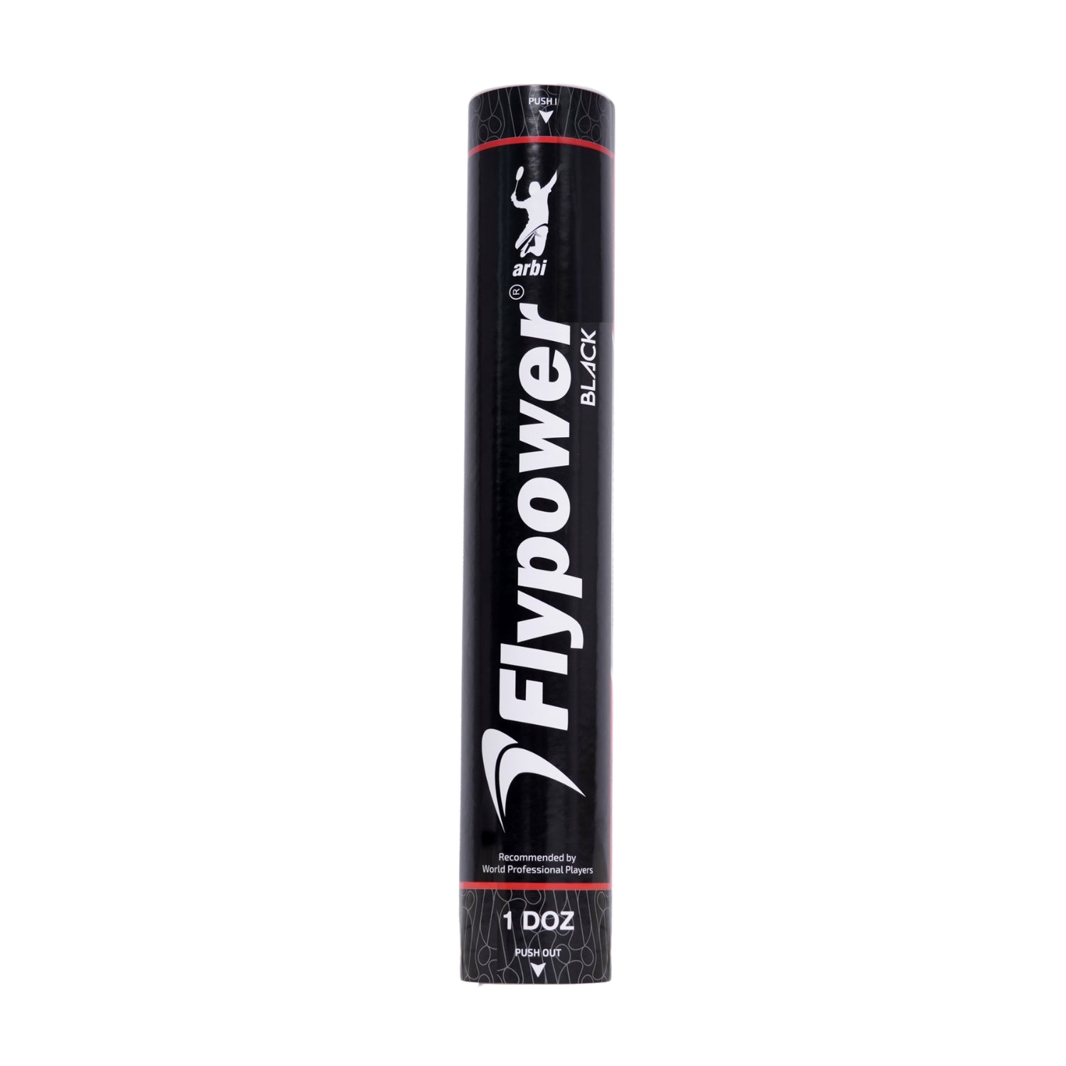 Badminton shuttlecocks - Flypower Black - SportYouUp Europe