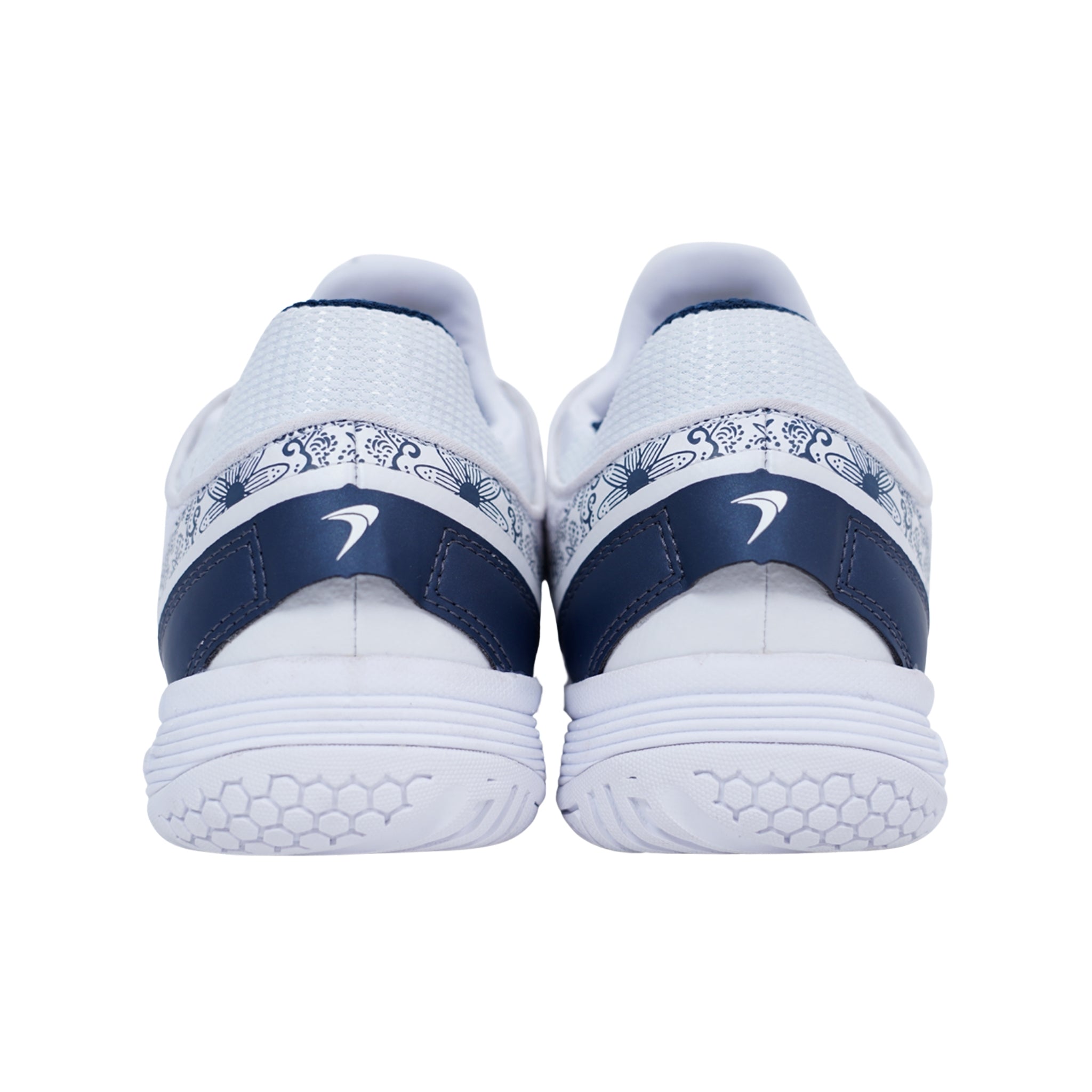 Flypower Badminton Shoes - Flypower Hrusangkali White/Blue - SportYouUp Europe