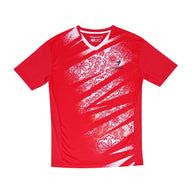 Flypower Badminton T-shirt - Flypower Hrusangkali Olympic Jersey Red Unisex - SportYouUp Europe