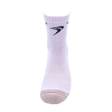 Badminton Socks - Flypower Raptor 3 White Sock - SportYouUp Europe