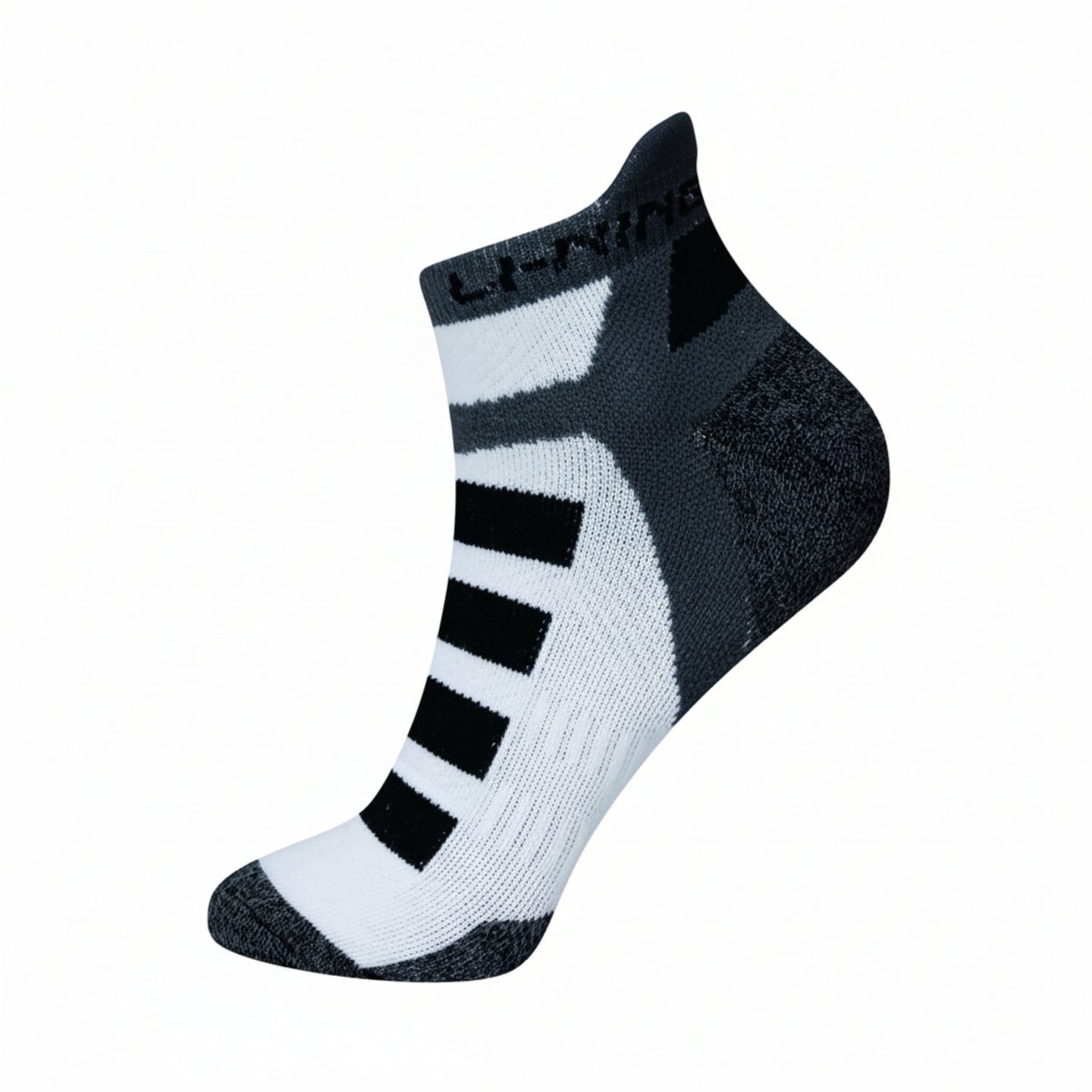 Li-Ning Laufsocken - Weiß/Schwarz