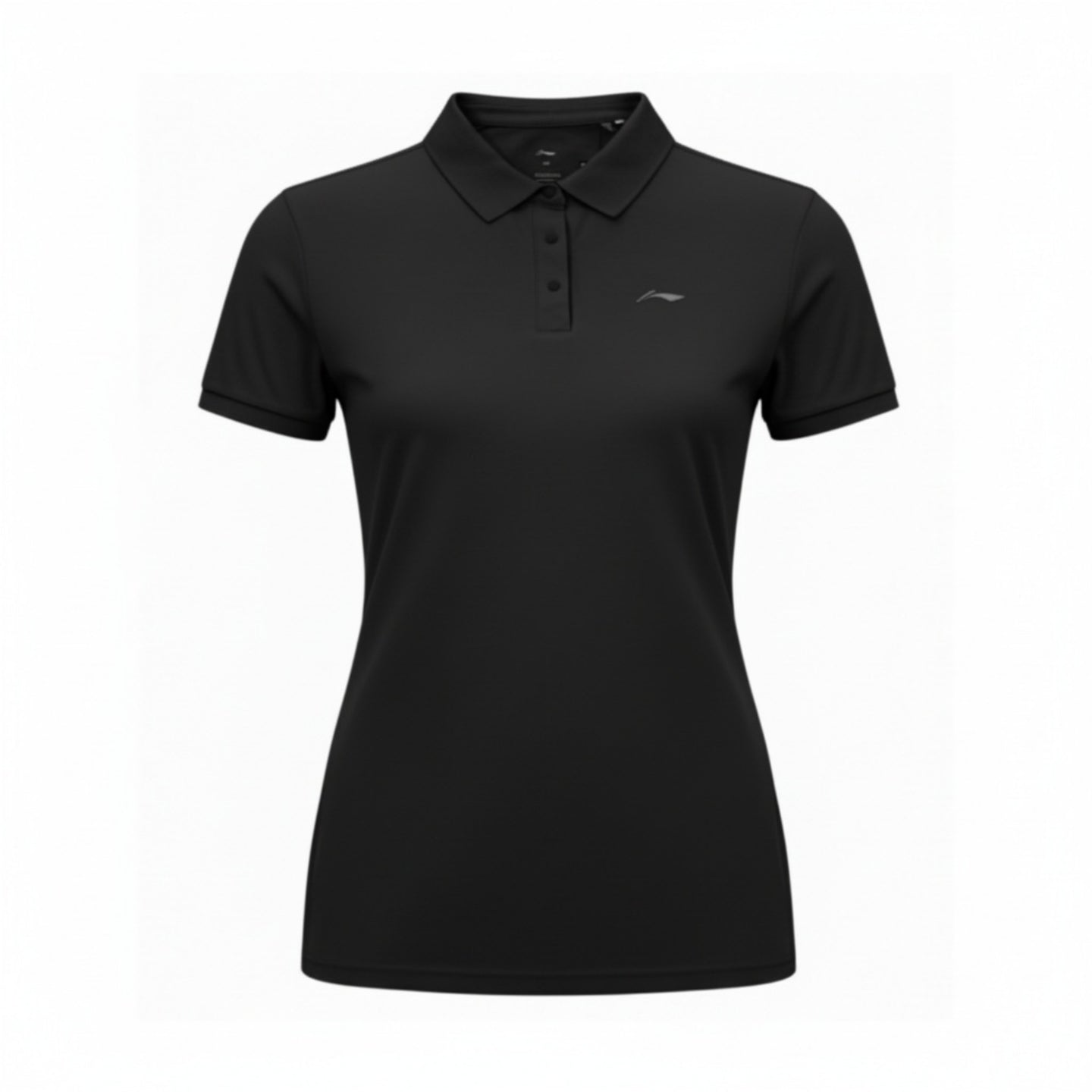 Li-Ning Polo Classic Schwarz Damen