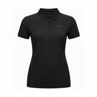 Li-Ning Polo Classic Schwarz Damen