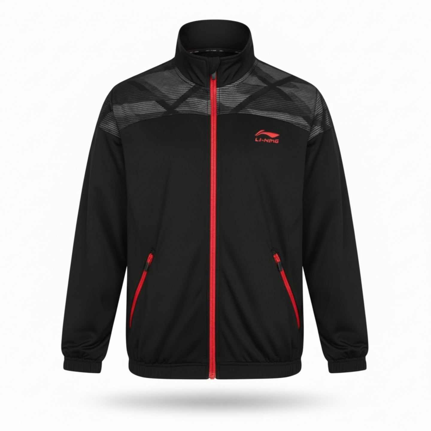 Li-Ning Trainingsjacke - Schwarz Blast Kinder