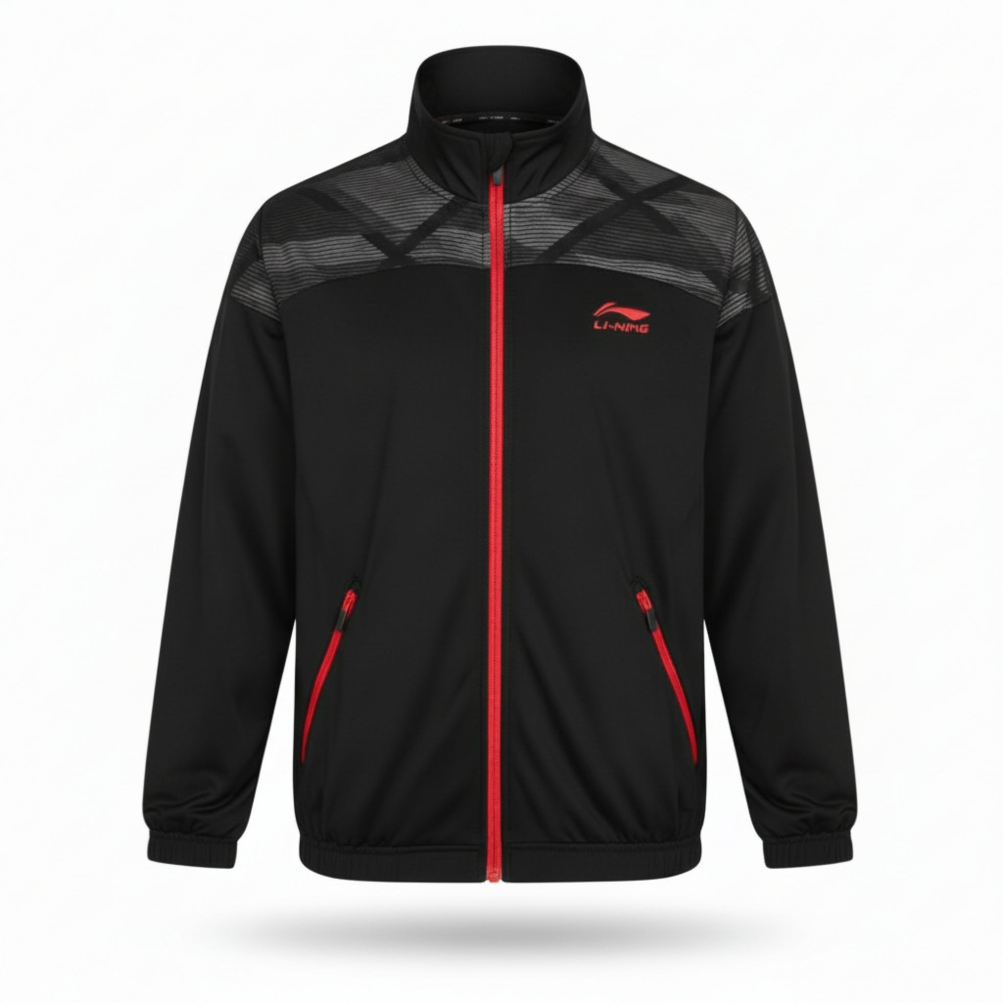 Li-Ning Trainingsjacke - Schwarz Blast Kinder