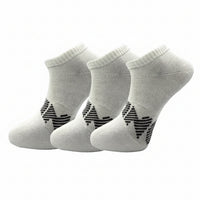 Li-Ning Ankle Footie weiß 3er-Pack