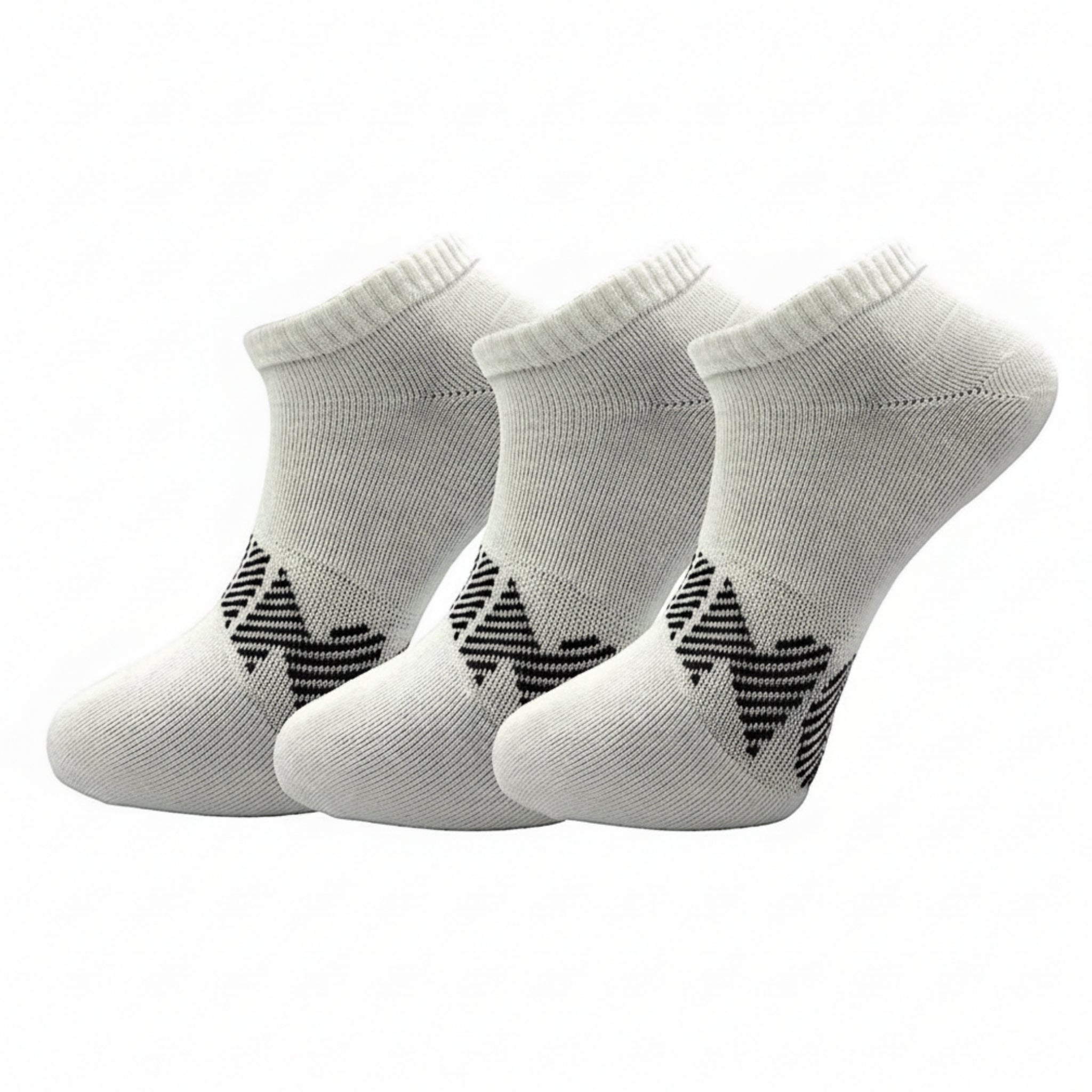 Li-Ning Ankle Footie weiß 3er-Pack