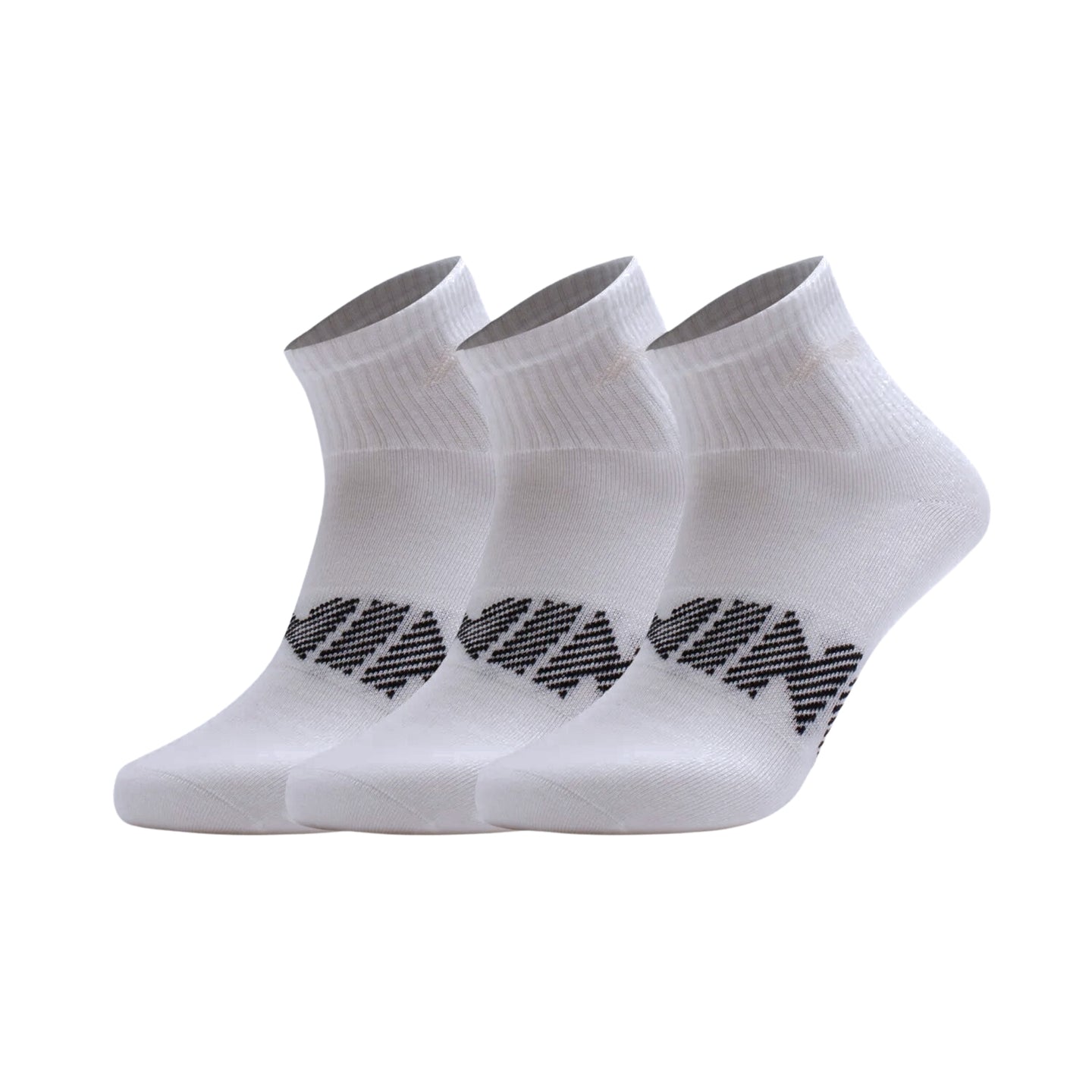 Li-Ning Ankel Cut weiß 3er-Pack
