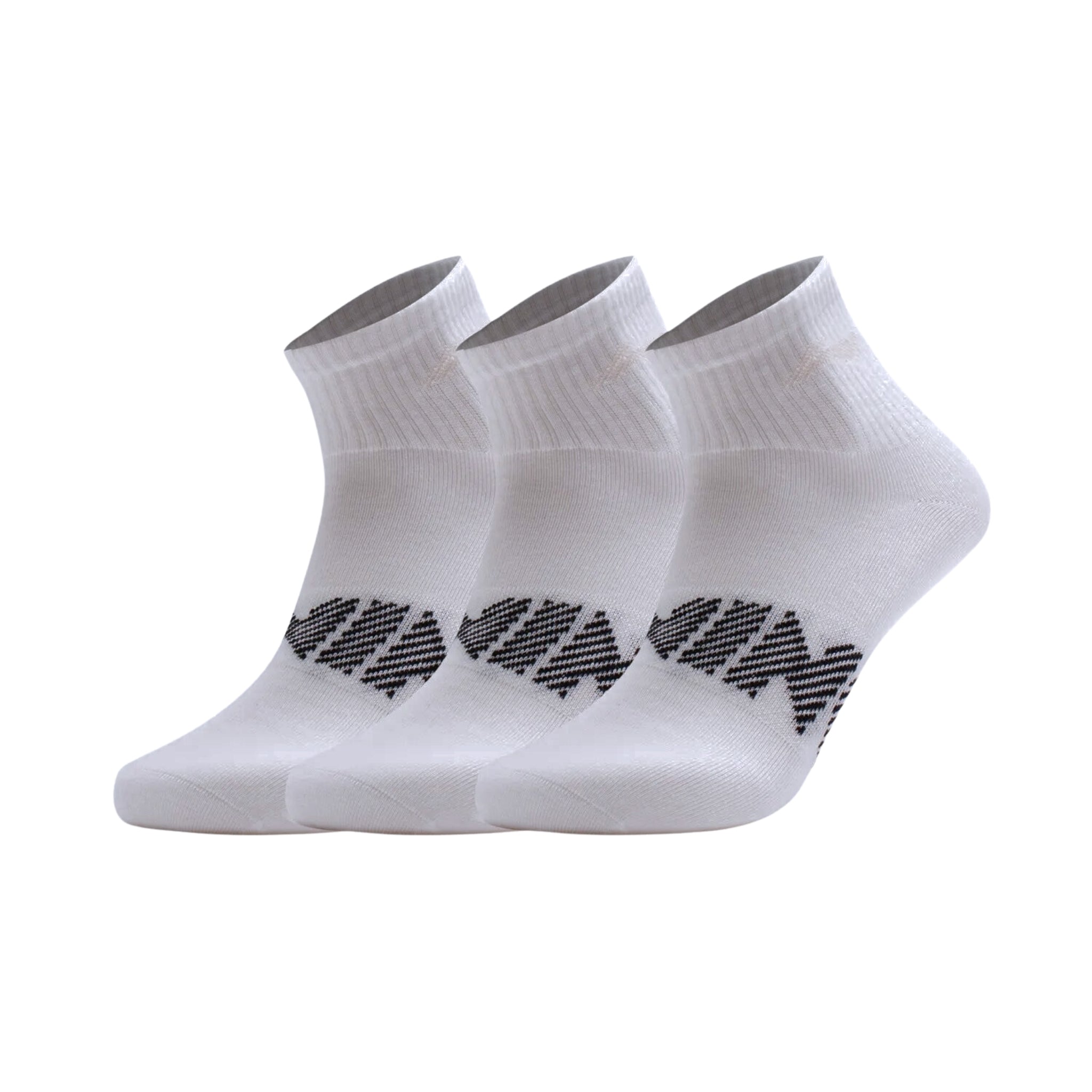 Li-Ning Ankel Cut weiß 3er-Pack