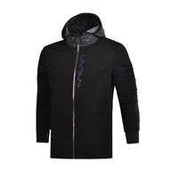 Li-ning Laufjacke Windbreaker Schwarz