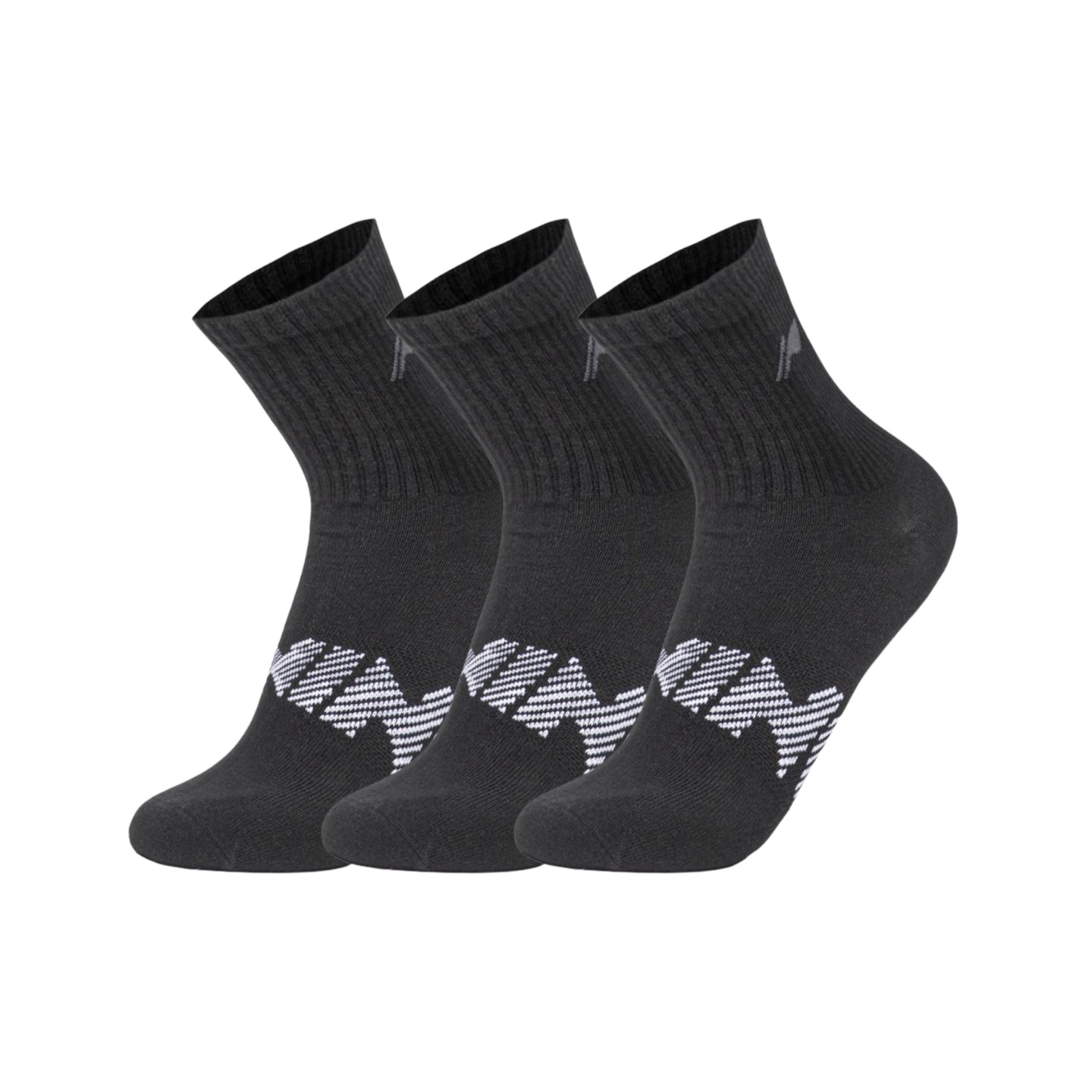 Li-Ning Ankel Cut Schwarz 3er-Pack