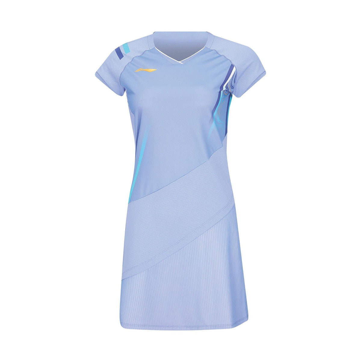 Li-Ning Side Effect Hellblaues Kleid