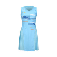 Badminton Dress - Li-Ning Fighter Light Blue Dress - SportYouUp Europe