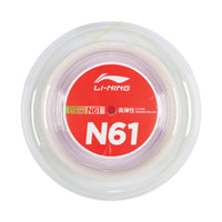 Li-Ning Badminton Strings - Li-Ning N61 White 200m - SportYouUp Europe