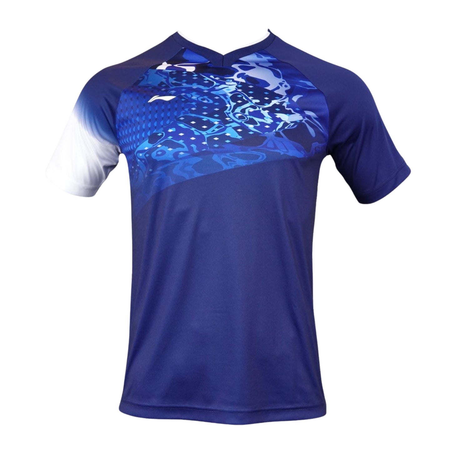 Li-Ning Badminton T-shirt - Li-Ning Victory Blue Unisex - SportYouUp Europe