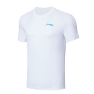 Li-Ning Badminton T-shirt - Li-Ning Go Steady White Unisex - SportYouUp Europe