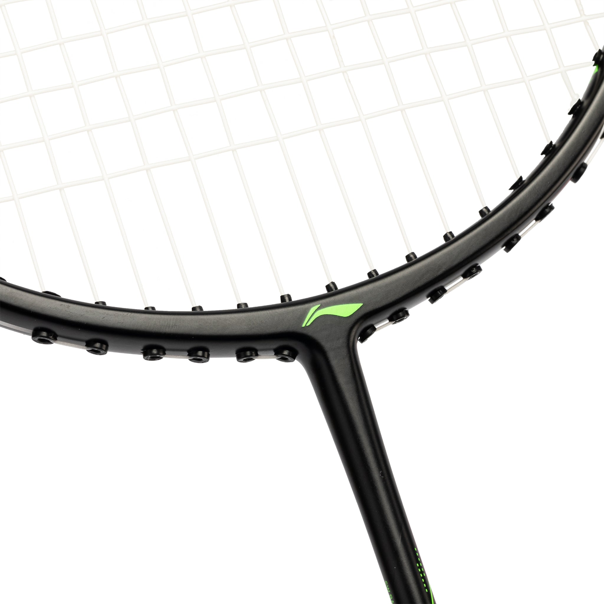 Li-Ning Badminton Racket - Li-Ning Halbertec Motor White - SportYouUp Europe